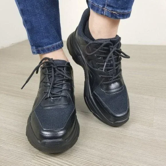 90's Style Grunge Chunky Dad Fashion Sneakers - Picture 2 of 10